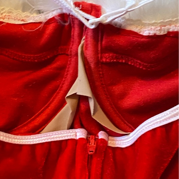 NWT Forplay Sexy Santa Xmas Lingerie M/L - Picture 5 of 9